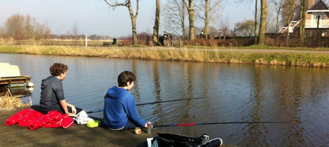 Vissteiger aan de Laak